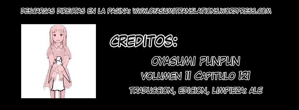 Oyasumi Punpun-Volume 11 Chapter 121