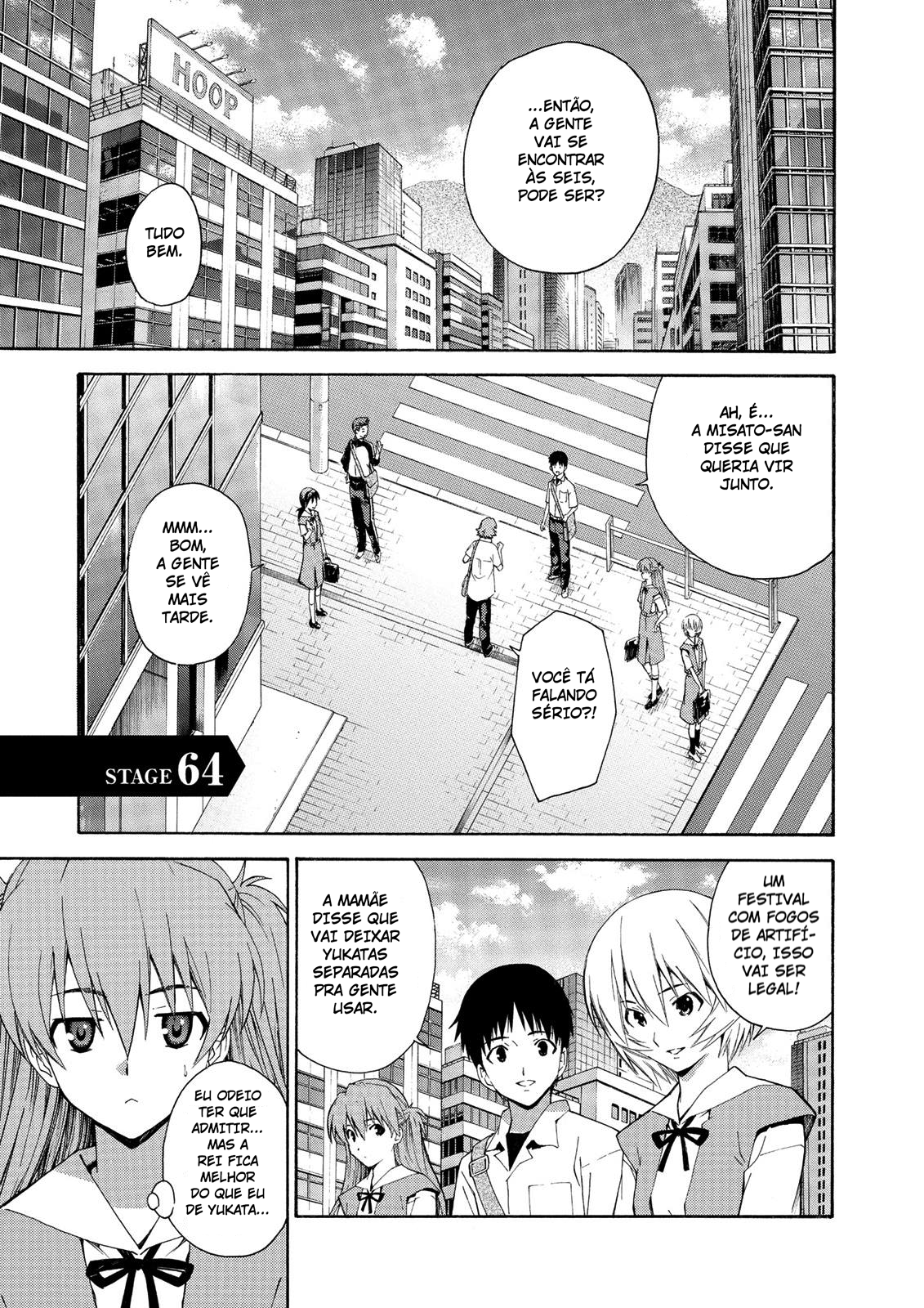 Neon Genesis Evangelion Ikari Shinji Ikusei Keikaku-Chapter 64